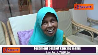 Testimoni pesakit kencing manis