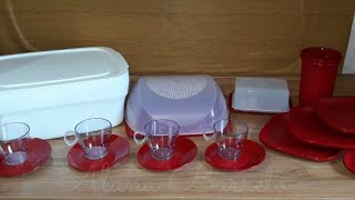 Abrindo Caixa Tupperware Semana 50 Vitrine 13