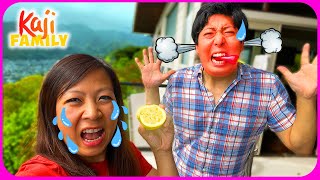 Miracle Berry Really WORKS! Turning SOUR Food SWEET! Family Fun CHALLENGE!!