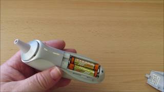 Stirn-Fieberthermometer JPD-FR401 Produktvideo Hand-On HD deutsch