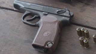 Пистолет Макарова ПМ Р 9 р.а. - недотест\недообзор недопистолета