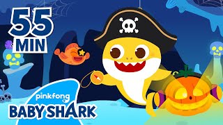 Halloween Pirate Baby Shark! | +Compilation | Baby Shark Halloween 