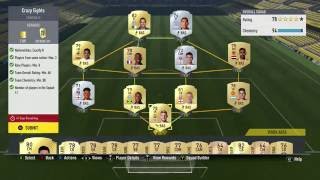 FIFA 17 Ultimate Team - Crazy Eights Squad Builder Challenge (SBC, Nation Hybrids)