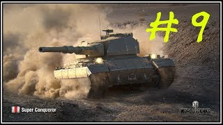 На пути к Тяжёлому танку Super Conqueror № 9. Стрим World of Tanks #598.
