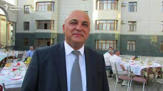 Каримов мақбараси ëнида чойхона қуриб берган тадбиркор