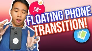 MUSICAL.LY FLOATING PHONE TRANSITION TUTORIAL! *NEW*