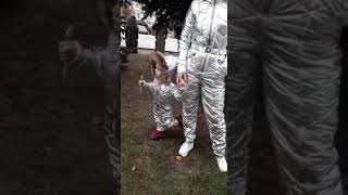 детский зимний комбинезон серебро