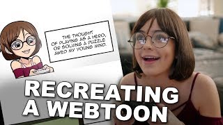 Recreating a Webtoon - Merrell Twins