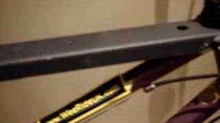 How To Fix A WeeRide Bike Seat, 2 min version