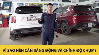 Vì sao nên cân bằng động và chỉnh độ chụm lốp xe? |Lê Hùng Vlogs|