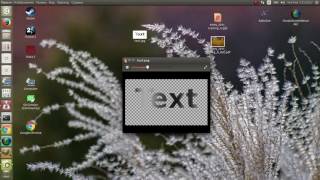 Как сделать прозрачный фон для текста на белом фоне GIMP