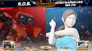 [Wanted S2 : Chapitre 4] WR1 - Roar (R.O.B) vs Maxisam (Entraineuse Wii Fit)