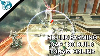 HB LUK / Halberd Farming Cap 180 Build Toram Online