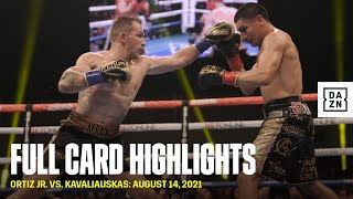 FULL CARD HIGHLIGHTS | Vergil Ortiz Jr. vs. Egid Kavaliauskas