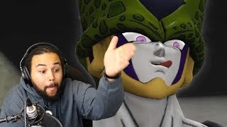 Cell LICKING HIS LIPS is TERRIFYING! (SSJ Reacts)