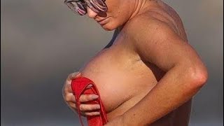 Zilda Williams Hot Topless While Sunbathing At The Beach