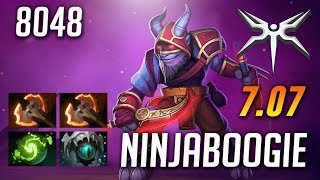 ninjaboogie Riki 41 KILLS - 8048 MMR - Dota 2 Patch 7.07