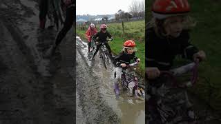 Girl gets stuck in mud part two