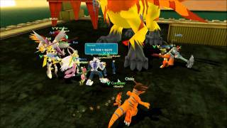 **Digimon Masters Online - Saberleomon Boss Raid**