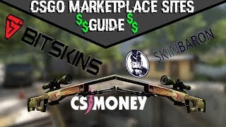 PROFIT WITH CSGO MARKET SITES - GUIDE TO CSGO MARKET SITES