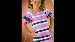 Вязать Платье для Девочки Спицами - модели 2018 / Knit Dress for Girl with Knitting Needles