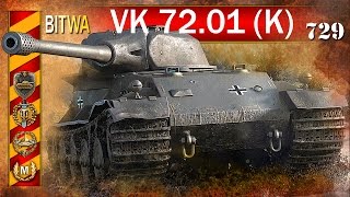 VK 72.01 (K) - najlepszy dmg na serwerze - BITWA - World of Tanks