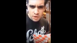 How Brendon Urie deals with annoying comments on Periscope [Part 1/3]