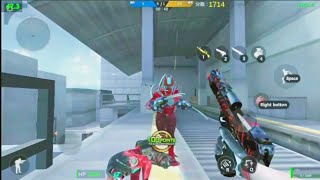 Crossfire Mobile Offline | Hero Mode  Extreme HMX Space Map Bot Match Offline fps  Android Gameplay