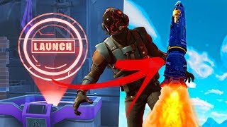 ROCKET LAUNCH - ¿PORTAL IN THE SKY? | FORTNITE BATTLE ROYALE