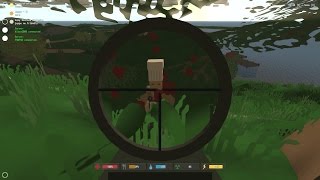Unturned - Un Tiratore Scelto contro un Cheater nelle colline di Charlottetown