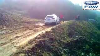 4x4 FAW Besturn X80 (ФАВ Бестурн х80) бездорожье грязь
