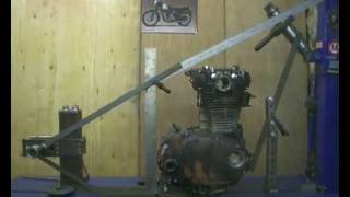 Building A Yamaha XS650 Custom Chopper Bobber Hardtail Frame - Part 1 of 2