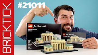 Lego Architecture Brandenburger Tor # 21011 - Timelaps - Let's Build - Deutsch