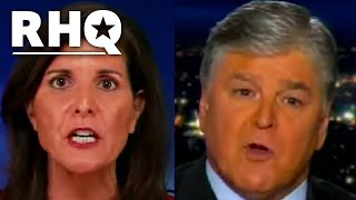 Nikki Haley Shows Fox Audience How Terrified She Is Of Donald Trump