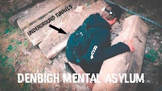 ABANDONED DENBIGH MENTAL ASYLUM EXPLORING UNDERGROUND TUNNELS | (DJI MAVIC PRO) | VLOG 9