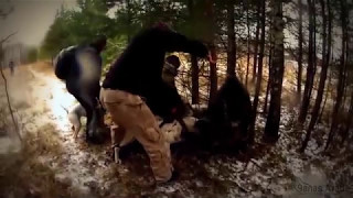 СЛУЧАИ  ЖЕСТИ НА ОХОТЕ (ОХОТА НА КАБАНА )
