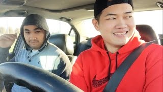 Cuộc sống Mỹ 43 - Du học Mỹ - Đưa Long Râu ra sân bay đi Cali và 2 tuần nữa đi xuyên bang.