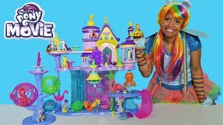 MLP The Movie Canterlot & Seaquestria Castle !  || Toy Review || Konas2002