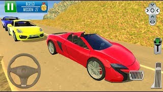 Direksiyonlu (Kırmızı) Araba Park Etme Oyunu | Parking Island: Mountain Road - Android GamePlay #3