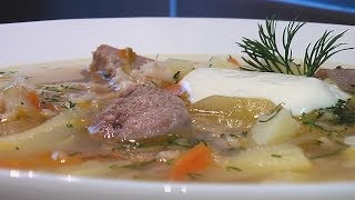 Рассольник Ленинградский. Очень вкусно!