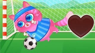 КОТЕНОК БУБУ #48 – игровой мультик для детей, ухаживаем за котиком! My Virtual cat Bob Bubbu