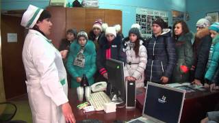 Экскурсия школьников в аптеку № 63.