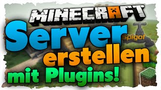 Minecraft 1.8 Server mit Plugins erstellen (ohne Hamachi) kostenlos - Bukkit/Spigot