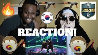 High School Rapper 2 (고등래퍼 2) - 배연서 (Webster B) & 오담률 (Chin Chilla) - 북 @1차팀대항전 | REACTION!