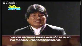Presidente del Estado Plurinacional de Bolivia, Evo Morales en Esta Casa no es Hotel