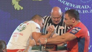 Sasho ANDREEV vs Spartak ZOLOEV /SUPER-FINAL at World ArmWrestling Championship 2016