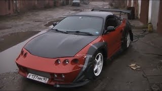 Mitsubishi Eclipse 2 GSX (widebody dragon installation)