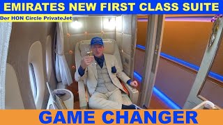 EMIRATES 2020 NEW FIRST CLASS SUITE | Game Changer 777 | Der HON Roomtour