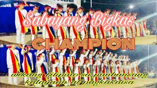 Sabayang Pagbigkas Champion !! Wikang Filipino sa Pambansang Kalayaan at Pagkakaisa..
