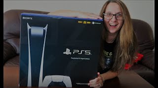 I Got a PS5 !!! Unboxing / LUGEYPS5